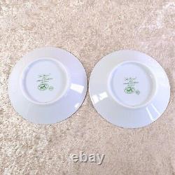 Vintage Hermes Porcelain Pivoines Tea Cup Saucer Tableware 2 Sets withBox