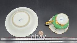 Vintage Meissen Porcelain Cup & Saucer Set