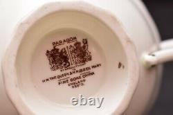 Vintage PARAGON TEA CUP & SAUCER WILD ROSES BOUQUET Rose