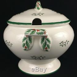 Vintage Soup Tureen with Lid Full Sized by Spode Christmas Tree S3324 England
