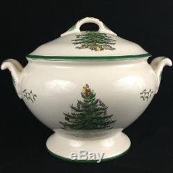 Vintage Soup Tureen with Lid Full Sized by Spode Christmas Tree S3324 England