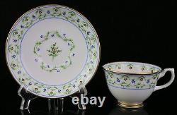 Vintage Tiffany & Co. Le Tallec France Private Stock Porcelain Cup & Saucer Set