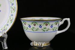 Vintage Tiffany & Co. Le Tallec France Private Stock Porcelain Cup & Saucer Set