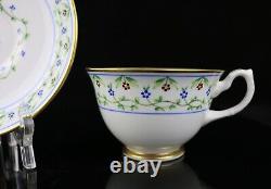 Vintage Tiffany & Co. Le Tallec France Private Stock Porcelain Cup & Saucer Set