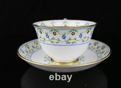 Vintage Tiffany & Co. Le Tallec France Private Stock Porcelain Cup & Saucer Set