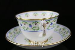 Vintage Tiffany & Co. Le Tallec France Private Stock Porcelain Cup & Saucer Set