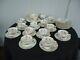 Vintage Antique Poppies Tea Set Shelley Style For 12 Victorian 5146 Bone China
