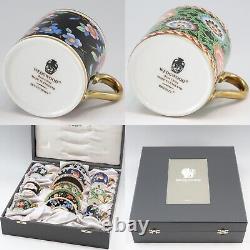 Wedgwood Demitasse Cup & Saucer x6 Tableware Limited edition set Porcelain